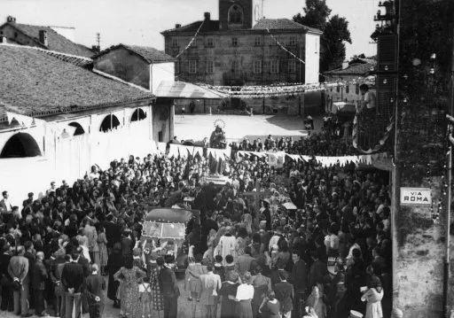 Festa della Madonna Pellegrina nel 1949