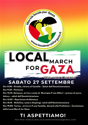 Local march for Gaza