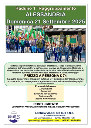 Raduno del Primo Raggruppamento Alpini ad Alessandria
