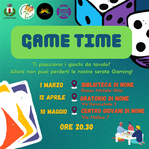 Game Time - Serate di giochi