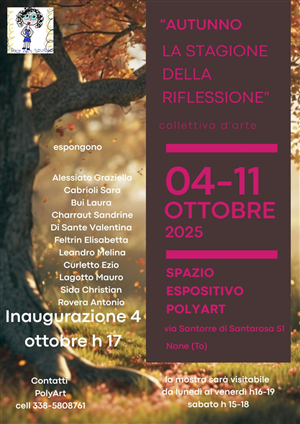 Autunno la stagione della riflessione.