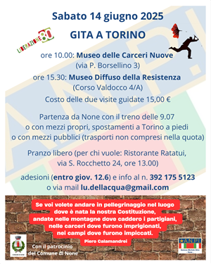 Visita guidata al museo delle carceri nuove e al museo diffuso della resistenza.