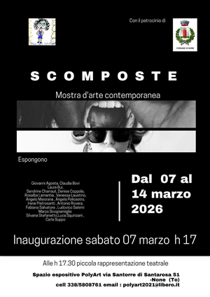 Scomposte - mostra d'arte contemporanea.