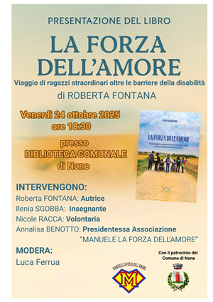 Presentazione del libro "La forza dell'amore"