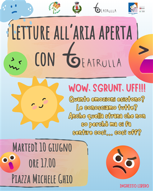 Letture all'aria aperta con "Teatrulla"